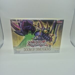 Yu-Gi-Oh! TCG Doom of Dimensions Mini Booster Box Konami Factory Sealed